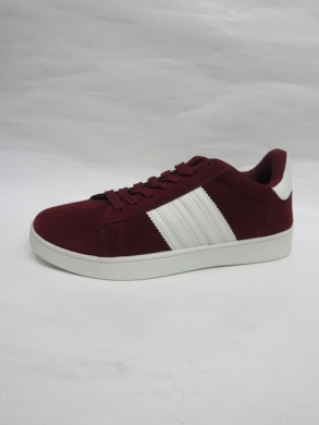 Buty sportowe damskie na płaskim (36-41) DS95-11 BRGUNDY