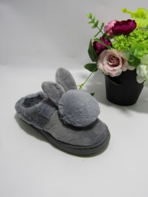Kapcie dziewczęce ocieplane (30-35) TS-802-1 DGREY