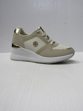 Buty sportowe damskie na koturnie (36-41) LDLJ-177 BEIGE