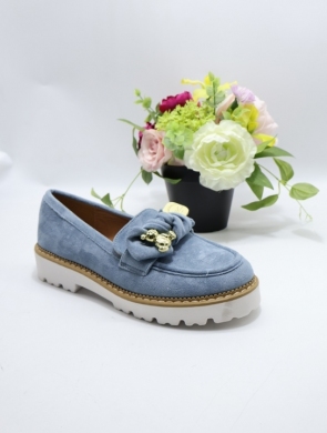 Mokasyny damskie na płaskim (36-41) G1755 BLUE