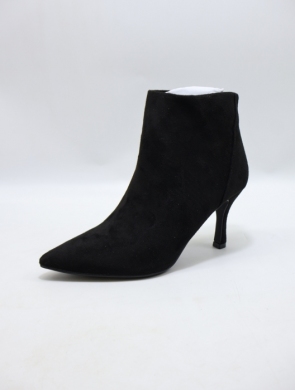 Botki damskie na szpilce (36-41) 8756 BLACK
