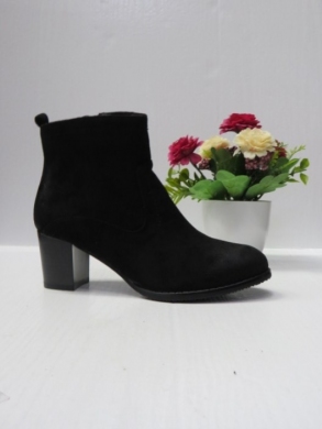 Botki damskie ocieplane na obcasie (36-41) B9051-SU