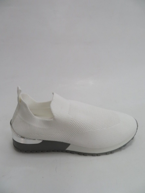 Sportowe Damskie na koturnie (36-41) BK81 WHITE