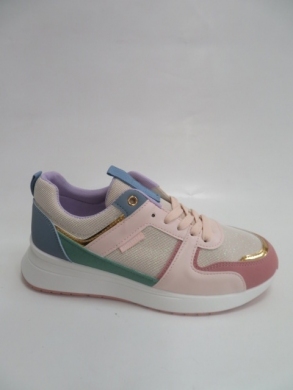 Buty sportowe damskie na koturnie (36-41) A-6 PINK