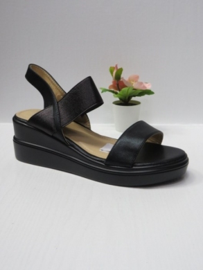 Sandały damskie na koturnie (36-41) B-9061 BLACK