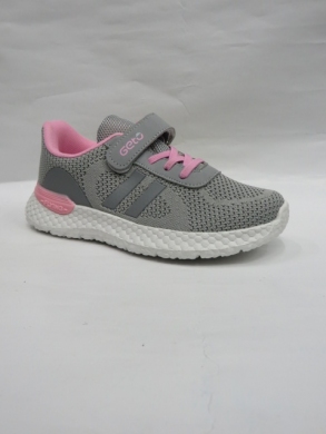 Buty sportowe dziewczęce (32-37) A139 GREY/PINK