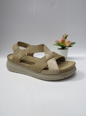 Sandały damskie na koturnie (39-43) DT21-1 KHAKI