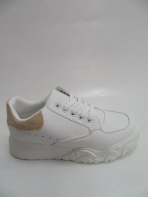 Buty sportowe damskie na płaskim (36-41) VL124 BEIGE