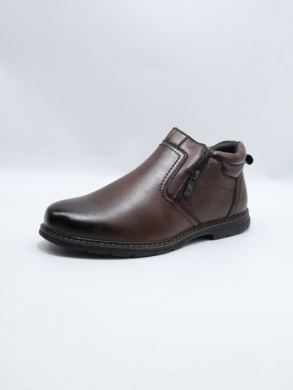 Botki męskie ocieplane (40-45) 62022-3 BROWN