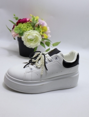 Buty sportowe damskie na płaskim (36-41) 3965 BLACK