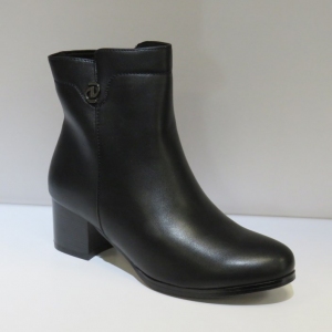 Botki damskie ocieplane na obcasie (36-41) JL7250-1