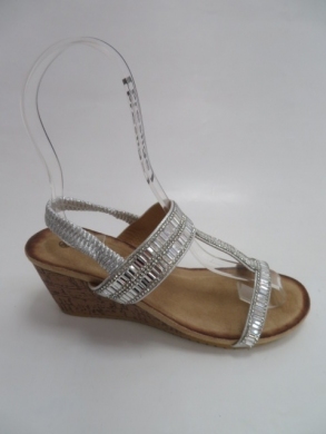 Sandały damskie na płaskim (36-41) TZ-2 SILVER