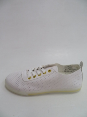 Tenisówki damskie na płaskim (36-41) LEI-16 YELLOW
