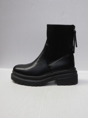 Botki damskie na płaskim (36-41) DX78-1 BLACK