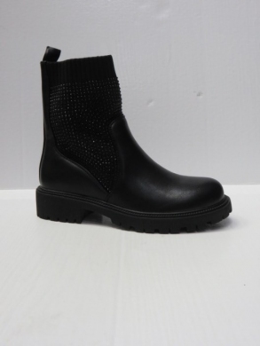 Botki damskie na płaskim (36-41) R-206 BLACK