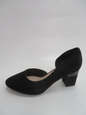 Czółenka damska na obcasie (36-41) T6701C BLACK