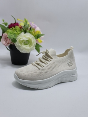 Buty sportowe damskie na płaskim (36-41) B307 BEIGE