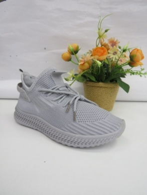 Buty sportowe damskie na płaskim (36-41) XY4188 GREY