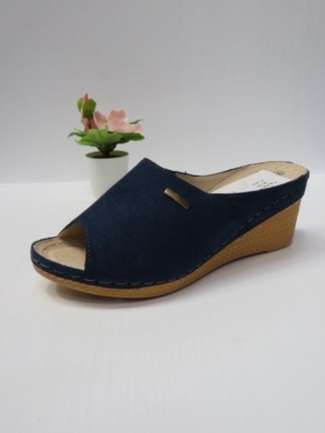 Klapki damskie na koturnie (36-41) 7AA230 NAVY