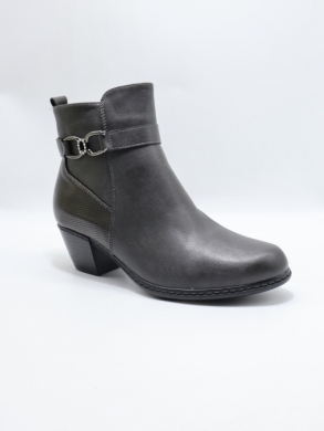 Botki damskie ocieplane na obcasie (36-42) 7398-5