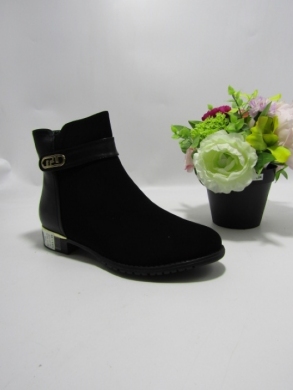Botki damskie na płaskim (36-41) BL51 BLACK