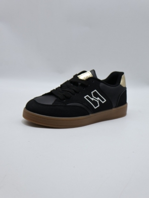 Buty sportowe damskie na płaskim (36-41) YH39 BLACK