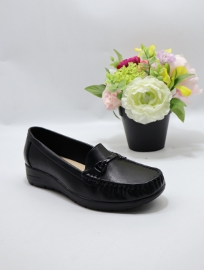 Mokasyny damskie na płaskim (36-41) YEHJ-228 BLACK