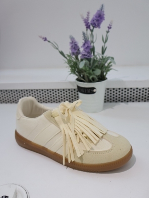 Buty sportowe damskie na płaskim (36-41) 9052 YELLOW