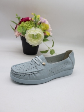 Mokasyny damskie na płaskim (36-41) 3604 L.BLUE