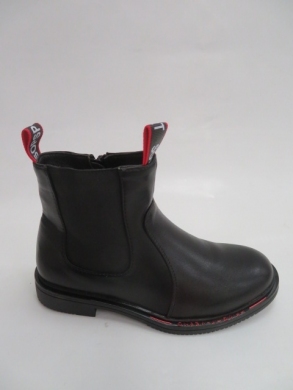 Botki damskie jesienne na płaskim (32-37) FW-14 BLACK
