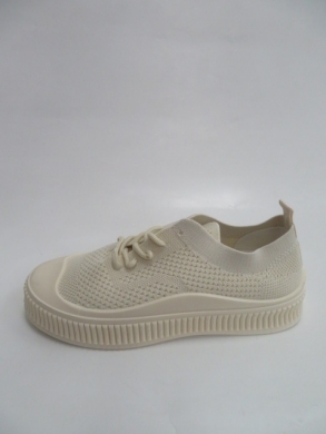 Buty sportowe damskie na płaskim (36-41) RE22 BEIGE
