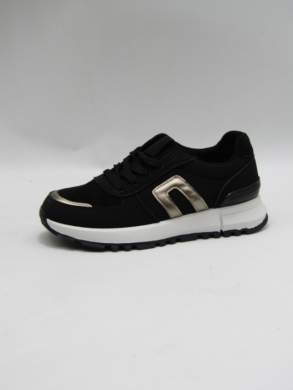 Buty sportowe damskie na płaskim (36-41) MC-701 BLACK