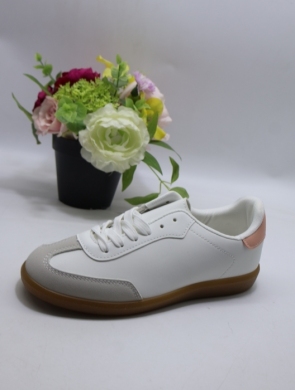 Buty sportowe damskie na płaskim (36-40) 6453 PINK
