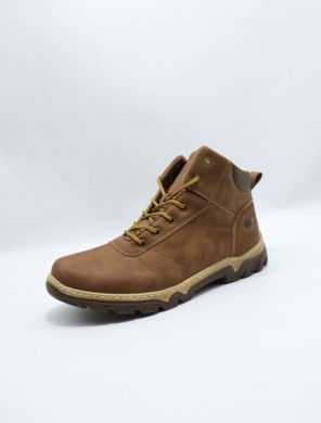 Trapery męskie ocieplane (41-46) 81109-2 BROWN