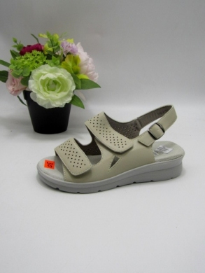 Sandały damskie na płaskim (36-41) T82003 BEIGE
