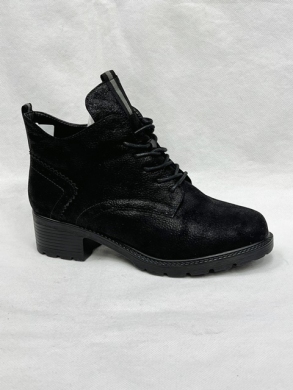 Botki damskie na obcasie (36-41) E062B BLACK
