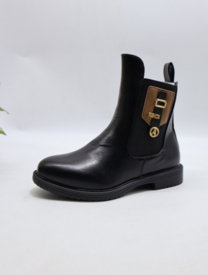 Botki dziewczęce (31-37) W-15 BLACK