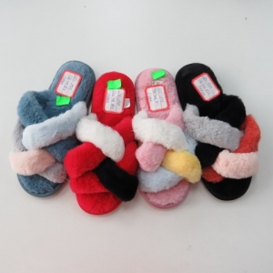 Kapcie damskie ocieplane (36-41) WG-131 MIX