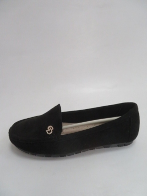 Mokasyny damskie na płaskim (36-41) GS22 BLACK