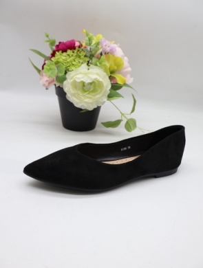 Baleriny damskie (36-41) 5199 BLACK