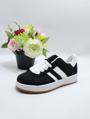 Buty sportowe damskie na płaskim (36-41) A123 BLACK