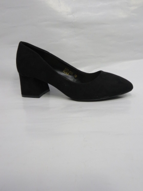 Czółenki damskie na obcasie (36-41) LE-538 BLACK
