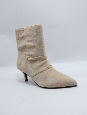 Botki damskie na szpilce (36-41) SXX-1 BEIGE