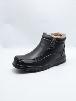Botki męskie ocieplane (40-46) E4551-1 BLACK