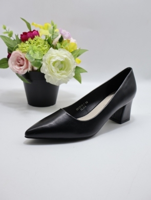 Czółenki damskie na obcasie (36-41) XHH2515-1 BLACK