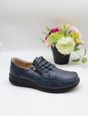 Półbuty damskie na płaskim (36-42) 26123-26 DBLUE