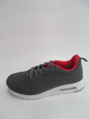 Buty sportowe damskie na płaskim (36-41) D1905-6 GREY/WHITE