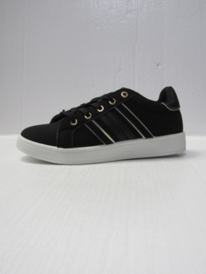 Buty sportowe damskie na płaskim (36-41) DD-318 BLACK