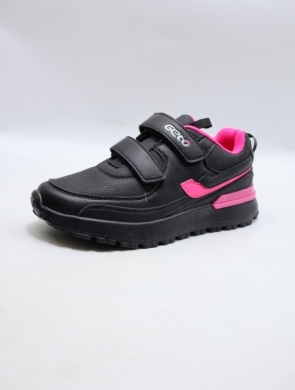 Buty sportowe dziewczęce (32-37) A376 BL/FUSHIA