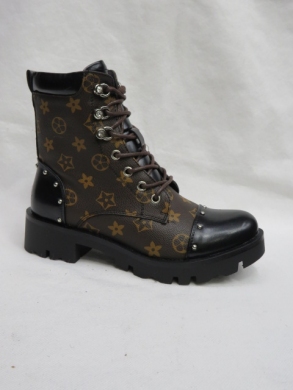 Trapery damskie ocieplane (36-41) D20-67739 BROWN